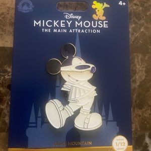 Disney Space Mountain - Mickey Mouse The Main Attraction - 1 Of 12 Pin